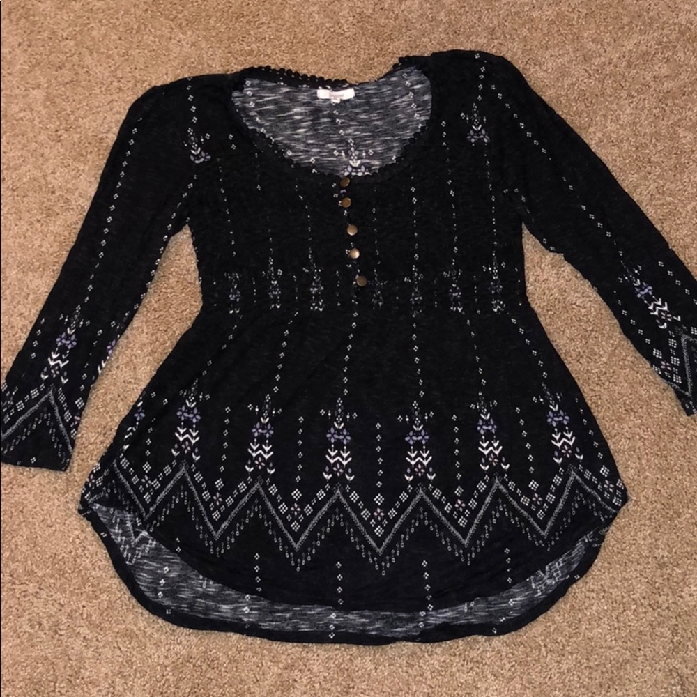 Maurices 3/4 sleeve blouse